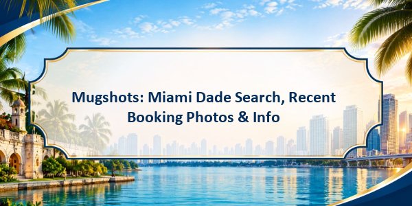 Mugshots: Miami Dade Search, Recent Booking Photos & Info